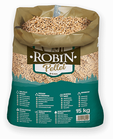 worek pelletu opałowego Robin do kupienia w Lubaczowie lub sklepie internetowym